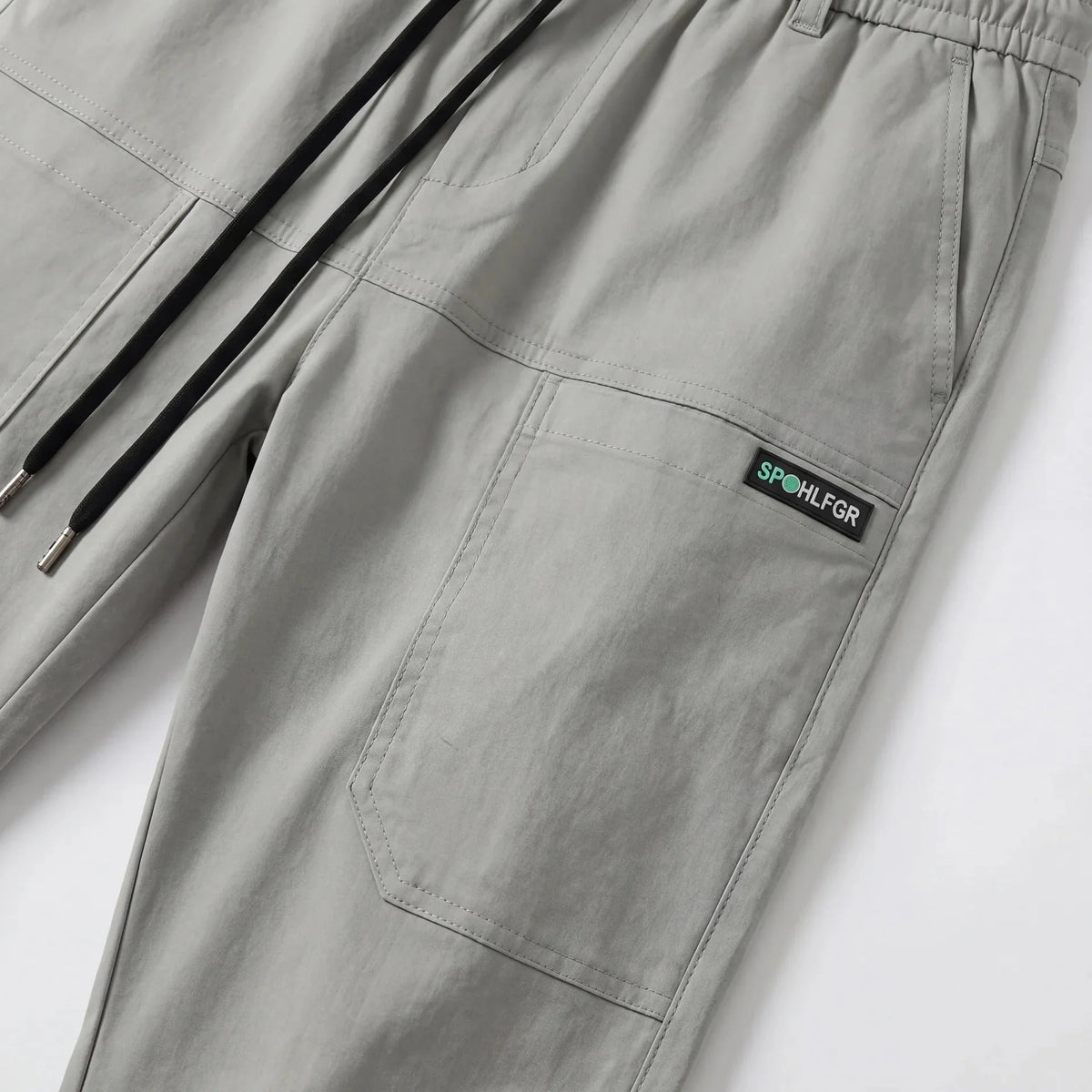 Pantalon Cargo Confortable Élastique à Grandes Poches